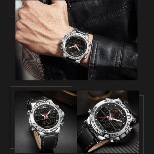 Мужские часы Naviforce 9164 (Серебристый)