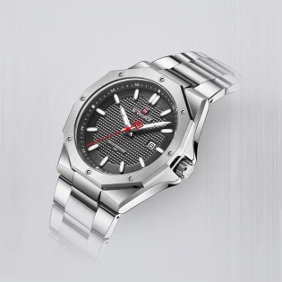 Мужские часы Naviforce 9200s (Серебристый)