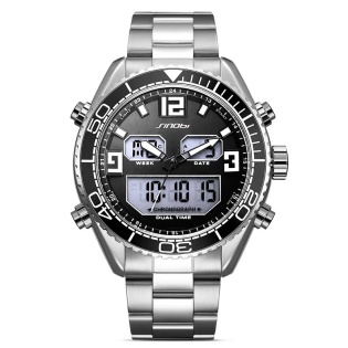 Мужские часы Sinobi S9731G (11S9731G03) (Серебристый)