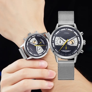 Мужские часы Sinobi S9814G (11S9814G01) (Серебристый)