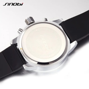 Мужские наручные часы Sinobi S9716G (11S9716G03) (Серебристый)