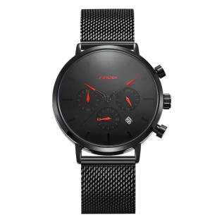 Мужские наручные часы Sinobi S9807G (11S9807G02) (Черный)