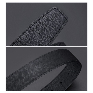 Чоловічий ремінь Bison Denim N71691-1B (Чорний)
