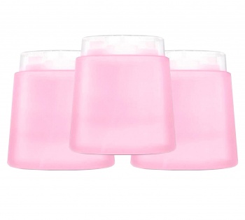 Набор картриджей (мыла) для Xiaomi MiniJ Auto Foaming Hand Wash 250ml (3 шт.) Pink