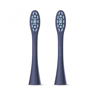 Набор сменных щеток-насадок Oclean PW05 Toothbrush Head for One/SE/Air/X/F1 Navy Blue (2шт)