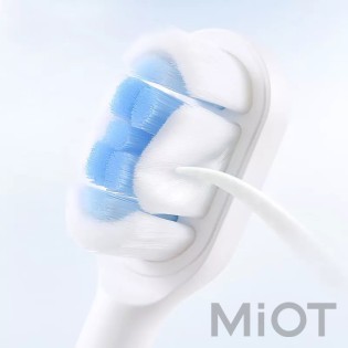 Набор насадок для зубных щеток Xiaomi Soocas SOFT Cloud-Feeling Brush Head for X1 / X3 / X5 White (2pcs) (BH01W)
