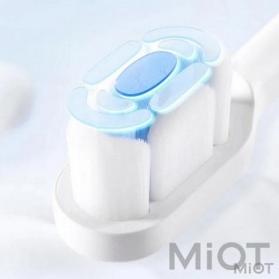 Набор насадок для зубных щеток Xiaomi Soocas SOFT Cloud-Feeling Brush Head for X1 / X3 / X5 Black (2pcs) (BH01B)