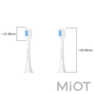 Набор насадок для зубных щеток Xiaomi Soocas Clean Cloud-Feeling Brush Head for X1 / X3 / X5 White (2pcs) (BH01W_CL)