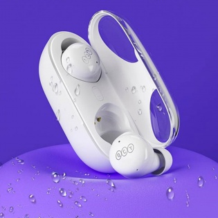 Наушники QCY T17S TWS AptX Bluetooth Buds White