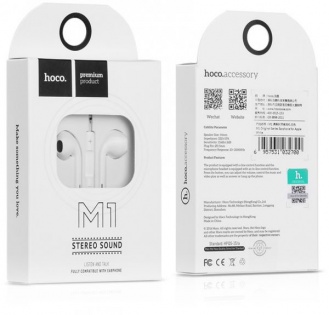 Наушники HOCO M1 гарнитура (White)