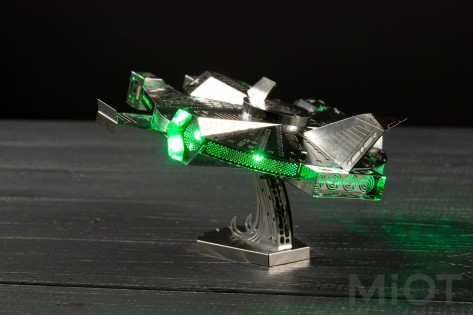 Звездолет с подсветкой конструктор Nebula Scout корабль Metal-Time MT098