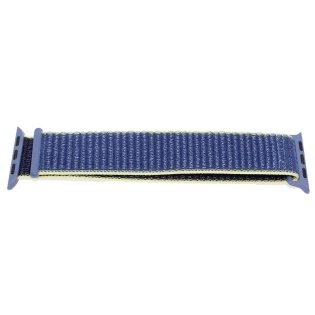 Нейлоновий ремінець для смарт-годин 42/44mm Nylon Sport Loop Alaskan Blue (Синій)
