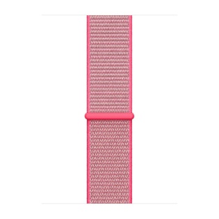 Нейлоновий ремінець для смарт-годин 42/44mm Nylon Sport Loop Electric Pink (Рожевий)