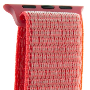 Нейлоновий ремінець для смарт-годин 42/44mm Nylon Sport Loop Nectarine (Помаранчевий)