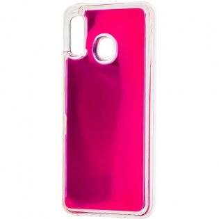 Неоновий чохол Neon Sand glow in the dark для Xiaomi Redmi 7 Бордовий (108285)