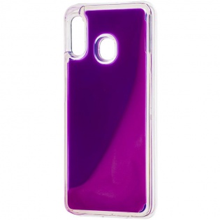 Неоновий чохол Neon Sand glow in the dark для Xiaomi Redmi 7 Фіолетовий (108289)