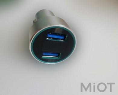 Автомобільний зарядний пристрій Newmine Car Сharger 12V/24V (SX001-008)