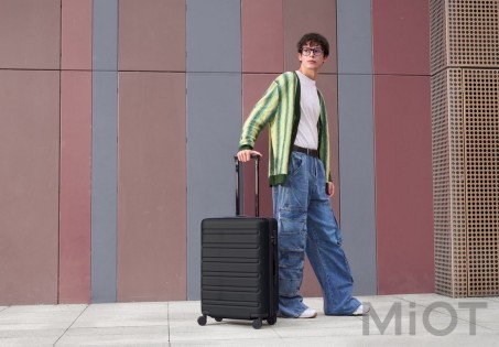 Чемодан Xiaomi Ninetygo ANDES Luggage 24` Black (6941413239547)