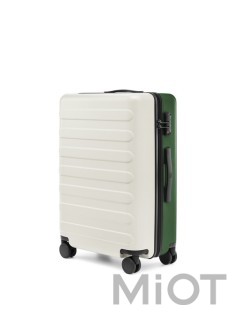 Чемодан Xiaomi Ninetygo Rhine Luggage 24` White+Green (6941413222075)