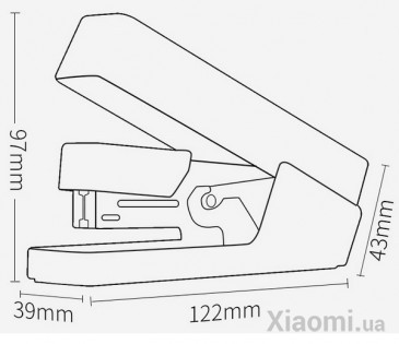 Степлер Xiaomi NUSIGN Black NSYP081