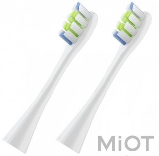 Набір насадок для зубної щітки Xiaomi Oclean P1 Toothbrush Head for Z1 / X / SE / Air / One White (2шт / упаковка)