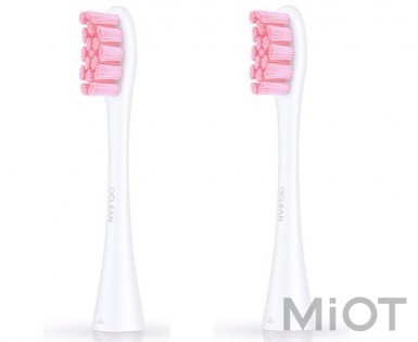 Набір насадок для зубної щітки Oclean P1S2 Toothbrush Head Pink 2шт OCTBH2P