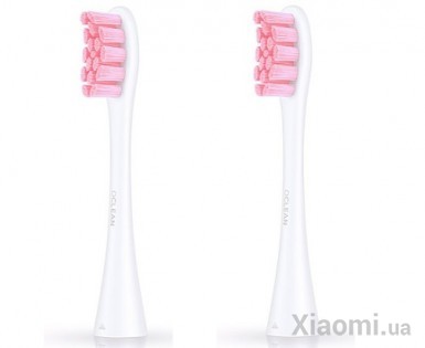 Набор насадок для зубной щетки Oclean P1S2 Toothbrush Head Pink 2шт OCTBH2P