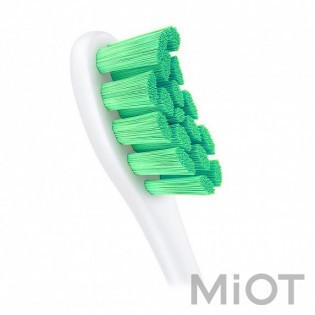 Набір насадок для зубної щітки Xiaomi Oclean P1S5 Toothbrush Heads 2 pcs White / Green (2шт. /упаковка)