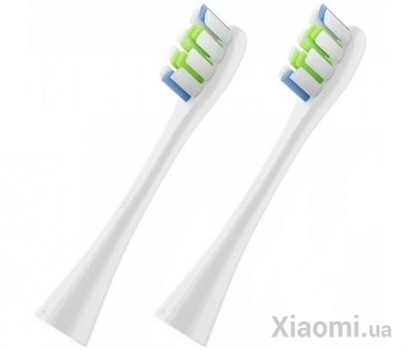 Набор насадок для зубной щетки Xiaomi Oclean P2 for One/SE/Air/X 2pcs White