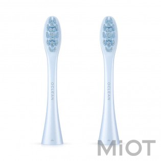 Набір насадок для зубної щітки Xiaomi Oclean PW07 Toothbrush Head for One/SE/Air/X Light Blue (2шт/упаковка)