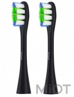 Набір насадок для зубної щітки Oclean One Toothbrush Head Black 2шт OCTBH2B