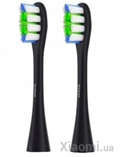 Набор насадок для зубной щетки Oclean One Toothbrush Head Black 2шт OCTBH2B