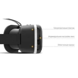 Окуляри вiртуальної реальностi VR Luxe Cube iз пультом (Чорний)