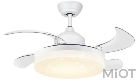 Вентилятор-люстра стельовий Xiaomi OPPLE stealth fan light