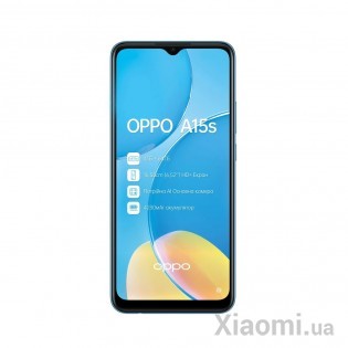Смартфон OPPO A15S 4/64GB Blue