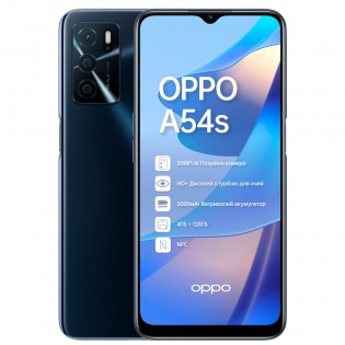 Смартфон Oppo A54s 4/128GB Dual Sim Crystal Black