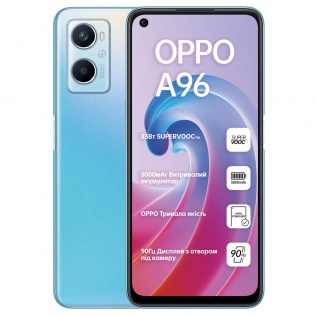Смартфон Oppo A96 6/128GB Dual Sim Sunset Blue