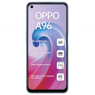 Смартфон Oppo A96 6/128GB Dual Sim Sunset Blue