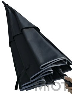 Парасолька Xiaomi NINETYGO Double-layer Windproof Golf Automatic Umbrella Black (6941413217156)