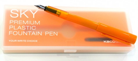 Перова ручка Xiaomi KACO SKY Premium Plastic Fountain Pen Orange