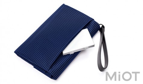 Органайзер Xiaomi Runmi 90 Ninetygo digital storage package handbag Blue