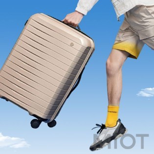 Валіза Xiaomi Ninetygo Lightweight Luggage 20` Beige (6941413216401)