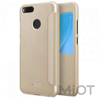 Чохол книжка Nillkin Sparkle Leather XIAOMI Mi 5X / A1 SP-LC XM-5X Gold