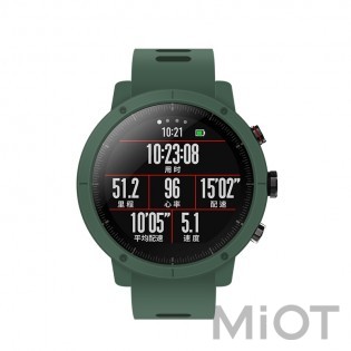 Накладка на годинник і браслет Amazfit Stratos Face cover and Strap Dark Green