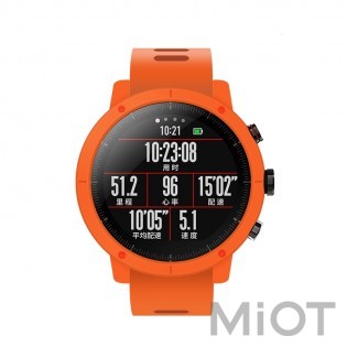 Накладка на годинник і браслет Amazfit Stratos Face cover and Strap Orange