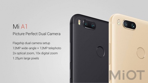 Смартфон Xiaomi Mi A1 4/64 Gb Black EU/CE