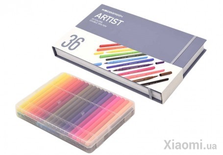 Набор цветных маркеров Xiaomi KACO ARTIST Double Tips Pen 36 Colors ARTIST 36 K1037