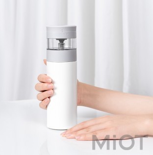 Заварювальний термос Xiaomi Pinztea Tea Separation Thermos 360 ml White