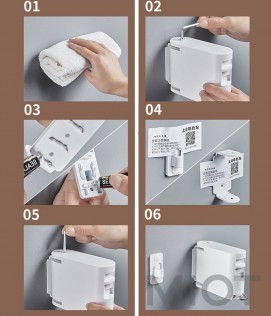 Настінна сушарка для одягу Xiaomi Nagu White 4,2 m ZL2018
