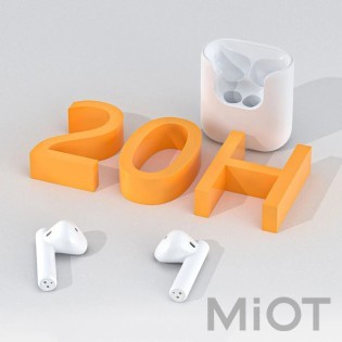 Бездротові навушники Xiaomi  QCY T12 TWS Black